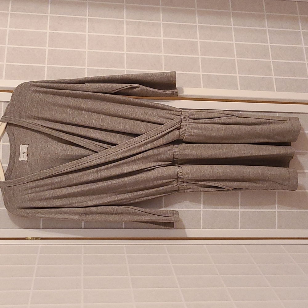 Gray Casual Dress